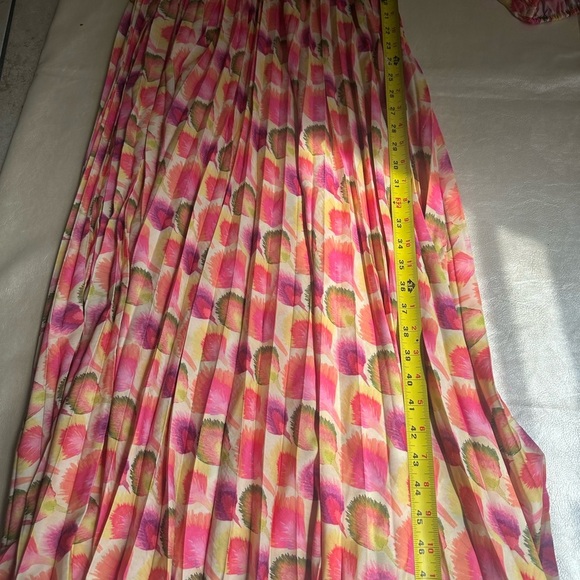 Traffic People Pink Long Sleeve V-Neck Sundress - Picture 6 of 10